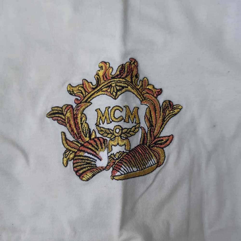 Designer × MCM × Vintage Vintage MCM embroidery l… - image 2