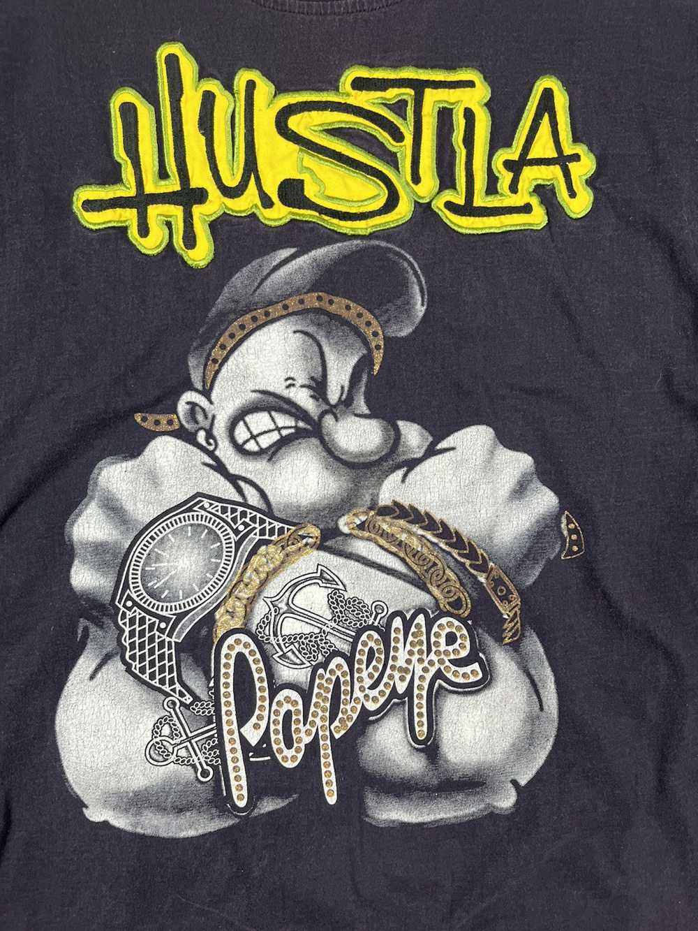 Hype × Rap Tees × Vintage Hustla Popeye Vintage Y… - image 6