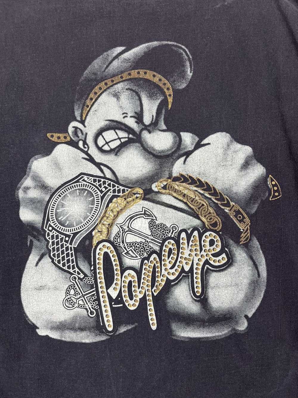 Hype × Rap Tees × Vintage Hustla Popeye Vintage Y… - image 8