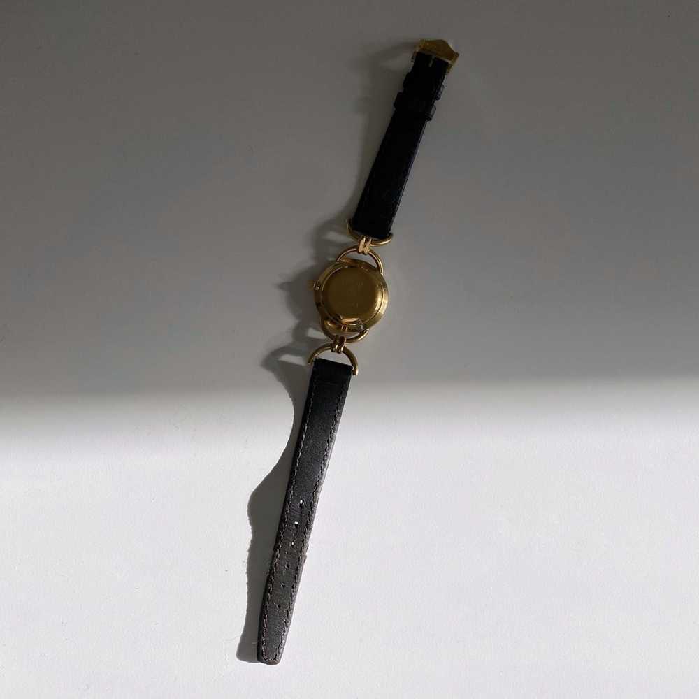 Gucci × Vintage Gucci 90s Gold Plated Round Watch… - image 7