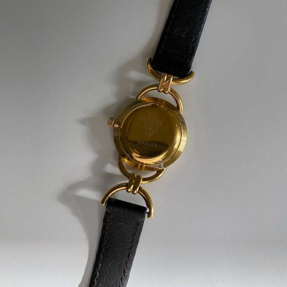 Gucci × Vintage Gucci 90s Gold Plated Round Watch… - image 8