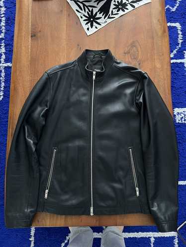 Theory Black Leather Jacket, Theory - image 1