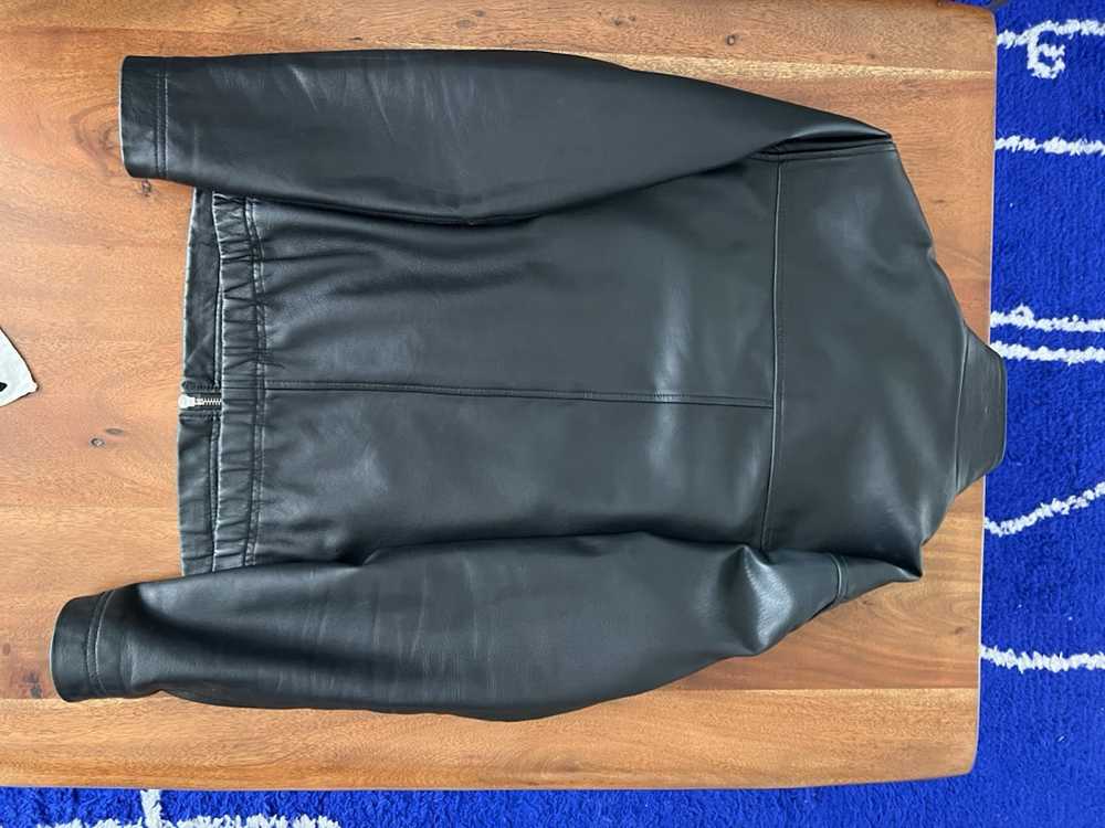 Theory Black Leather Jacket, Theory - image 5