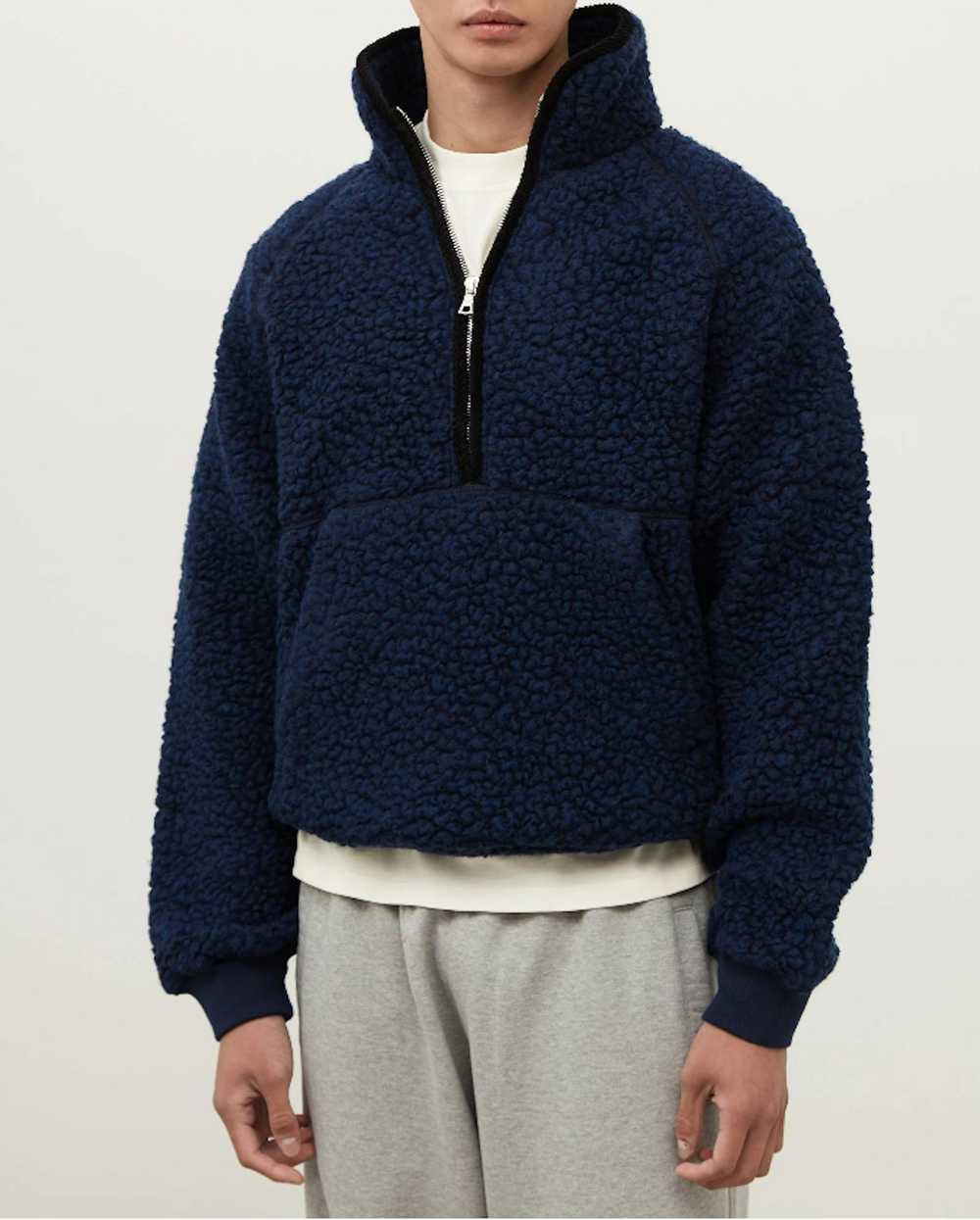 Other Daniel Simmons Wool Pullover Fleece - Navy - image 3