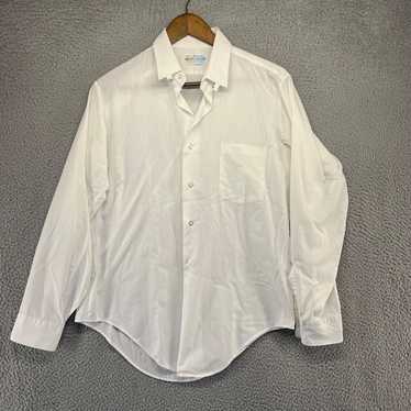 Vintage Vintage Manhattan Shirt 15 Medium White D… - image 1