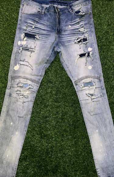 Rue 21 BLUE STACKED JEANS