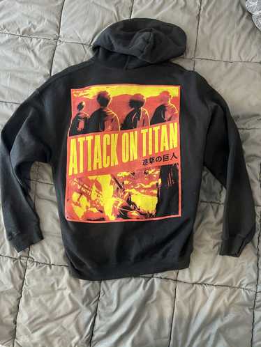 Streetwear Attack on Titan Pull Over Hoodie - image 1