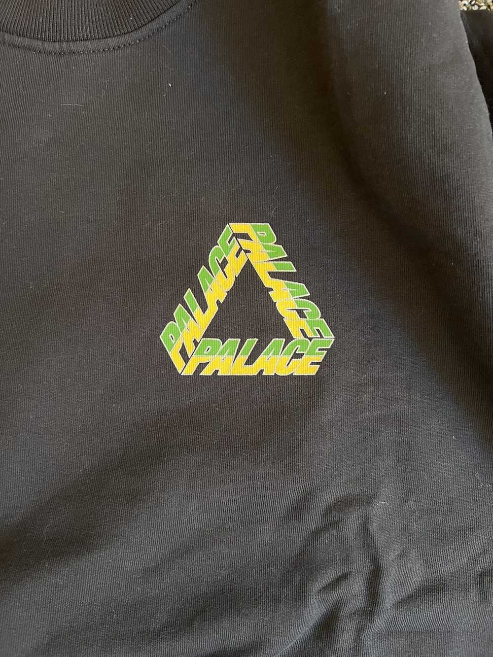 Palace Palace Split P3 Crew Black Green/Yellow - image 3