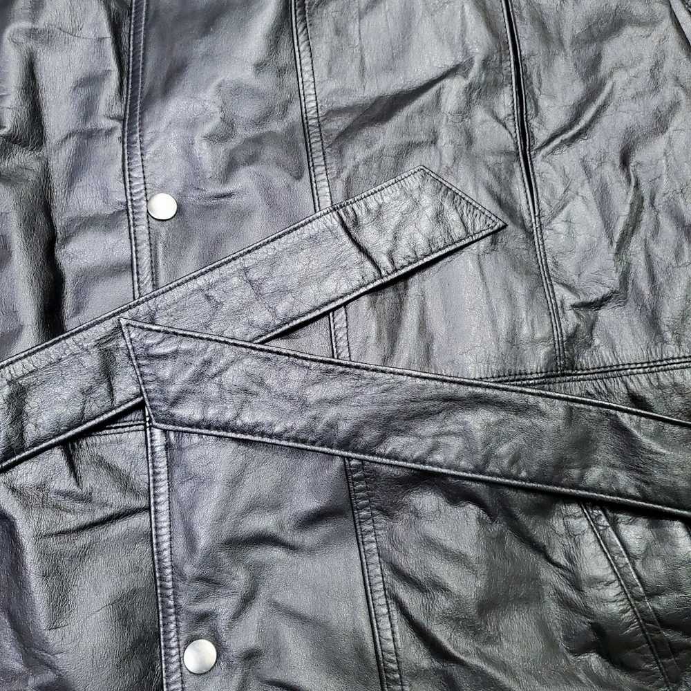 Leather Jacket × Thinsulate × Vintage 90s Vtg Men… - image 10