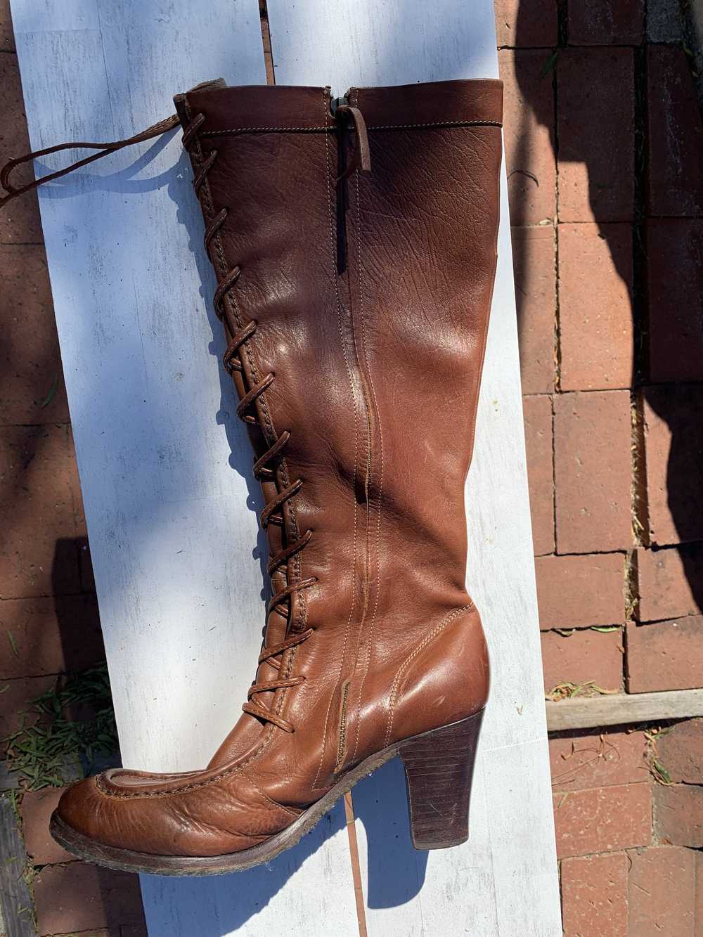 Frye Frye lace up boots - image 3