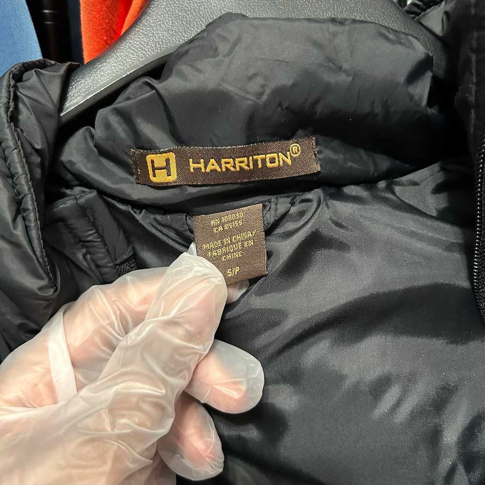 Harriton Harriton Black Puffer Vest Size Small - … - image 9