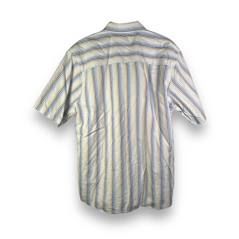 Other Alfred Sung Cotton Striped Button Front Sz … - image 2