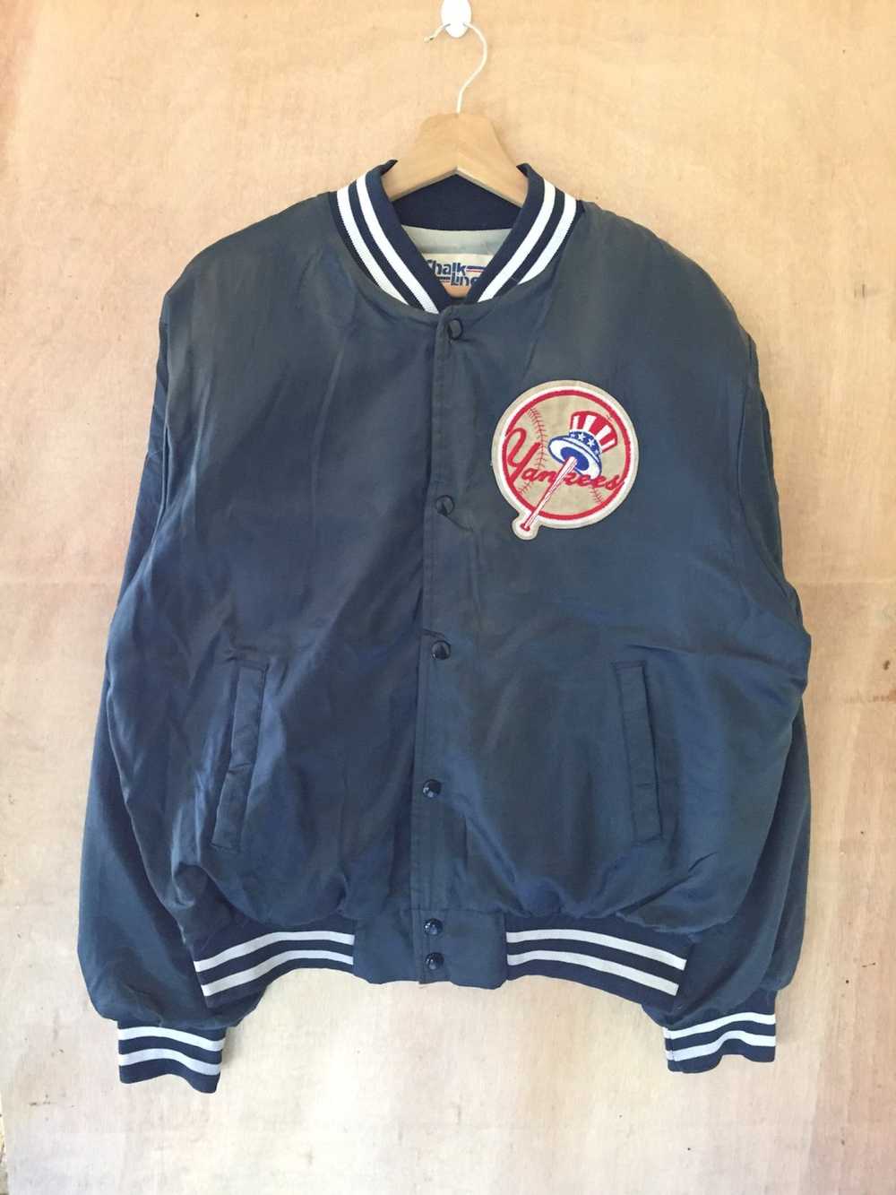 Varsity Jacket × Vintage × Yankees Vintage 90’s V… - image 1