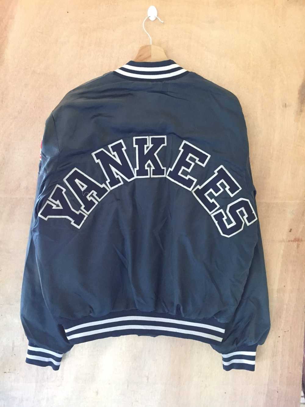 Varsity Jacket × Vintage × Yankees Vintage 90’s V… - image 2
