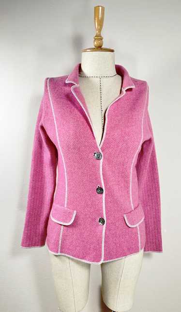 Fabiana Filippi Pink Cashmere Cardigan