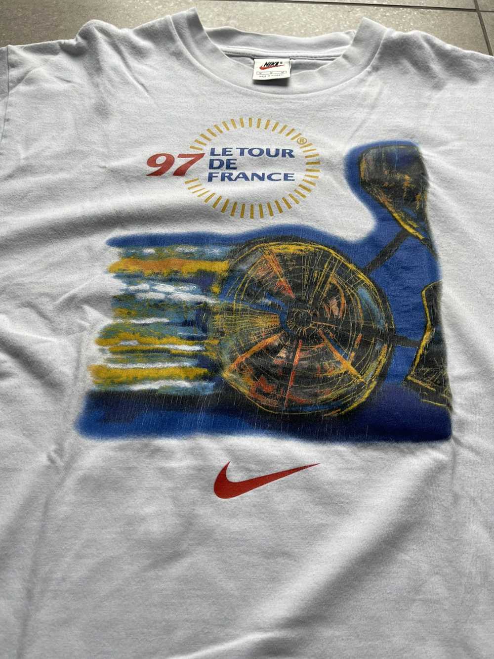 Cycle × Nike × Vintage 1997 Nike Le Tour De Franc… - image 5