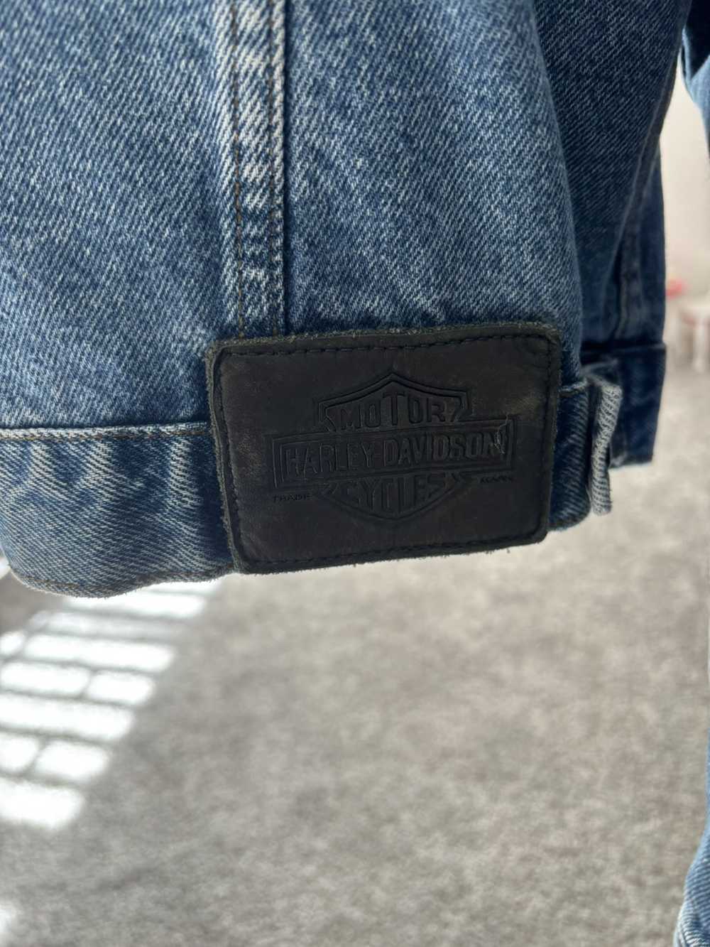 Harley Davidson × Streetwear × Vintage VTG Croppe… - image 7