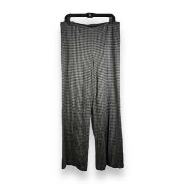 J.Jill Ponte Slim Leg Pants Womens Small Black Pull On Elastic Waist Rayon  Blend