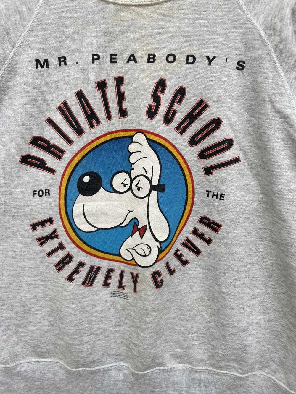 Movie × Vintage Vintage Mr. Peabody 1991 Sweatshi… - image 10