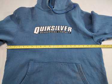 Japanese Brand × Quicksilver Quiksikver Hoodies S… - image 1