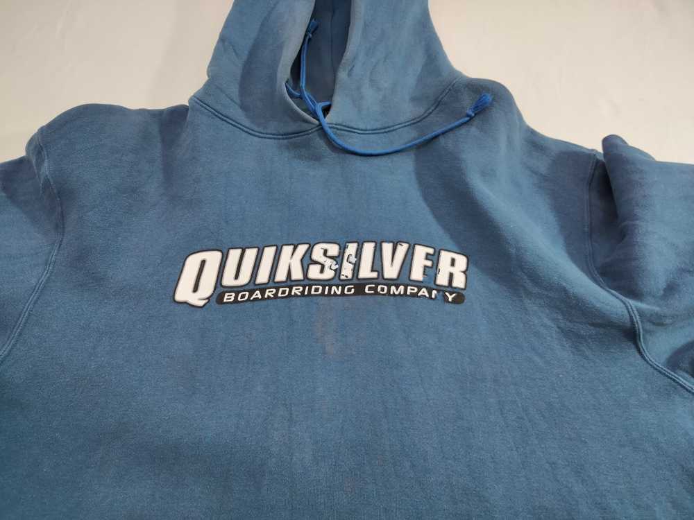 Japanese Brand × Quicksilver Quiksikver Hoodies S… - image 2