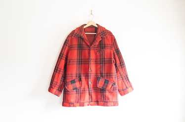 ジャケット・アウター 50s 60s Check pattern full zip jacket ジャケット・アウター 50s 60s Check pattern full zip jacket