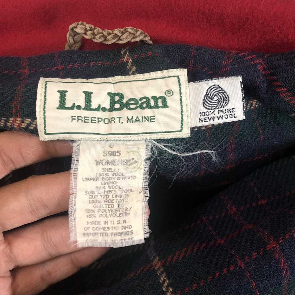 L.L. Bean × Vintage Vintage LL Bean Wool Hooded D… - image 8