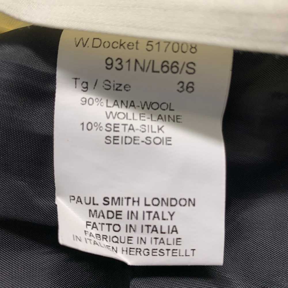 Paul Smith Navy Wool Silk Notch Lapel Suit - image 10