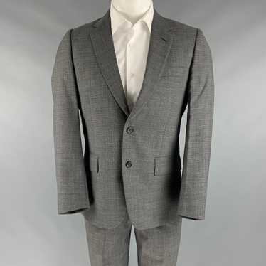 Paul Smith Chest Grey Black Basketweave Wool Suit - image 1