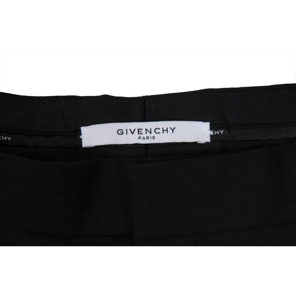 Givenchy Black Wool Blend Pleated Shorts - image 4