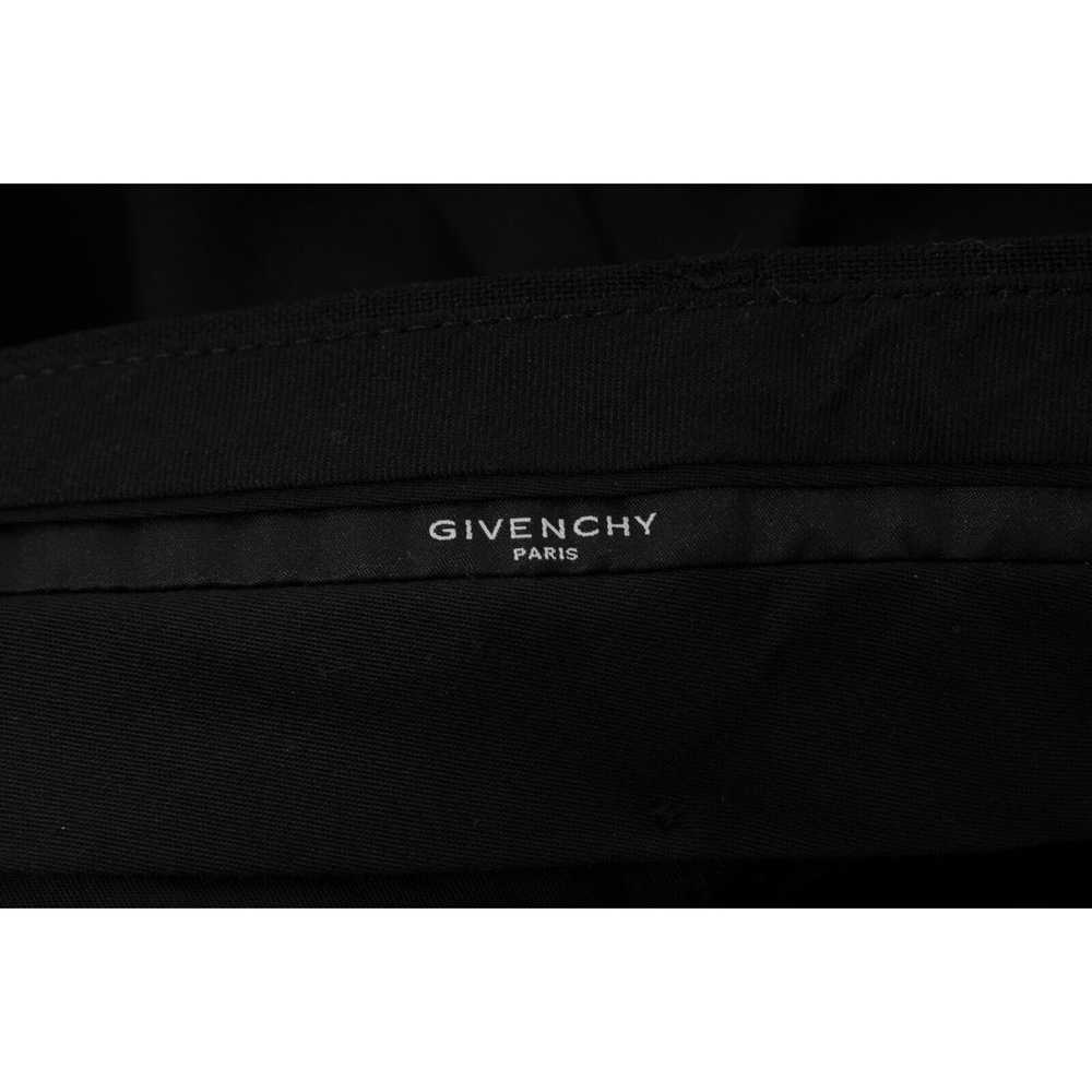 Givenchy Black Wool Blend Pleated Shorts - image 5