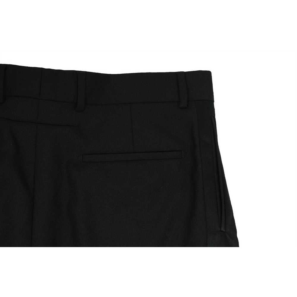 Givenchy Black Wool Blend Pleated Shorts - image 9