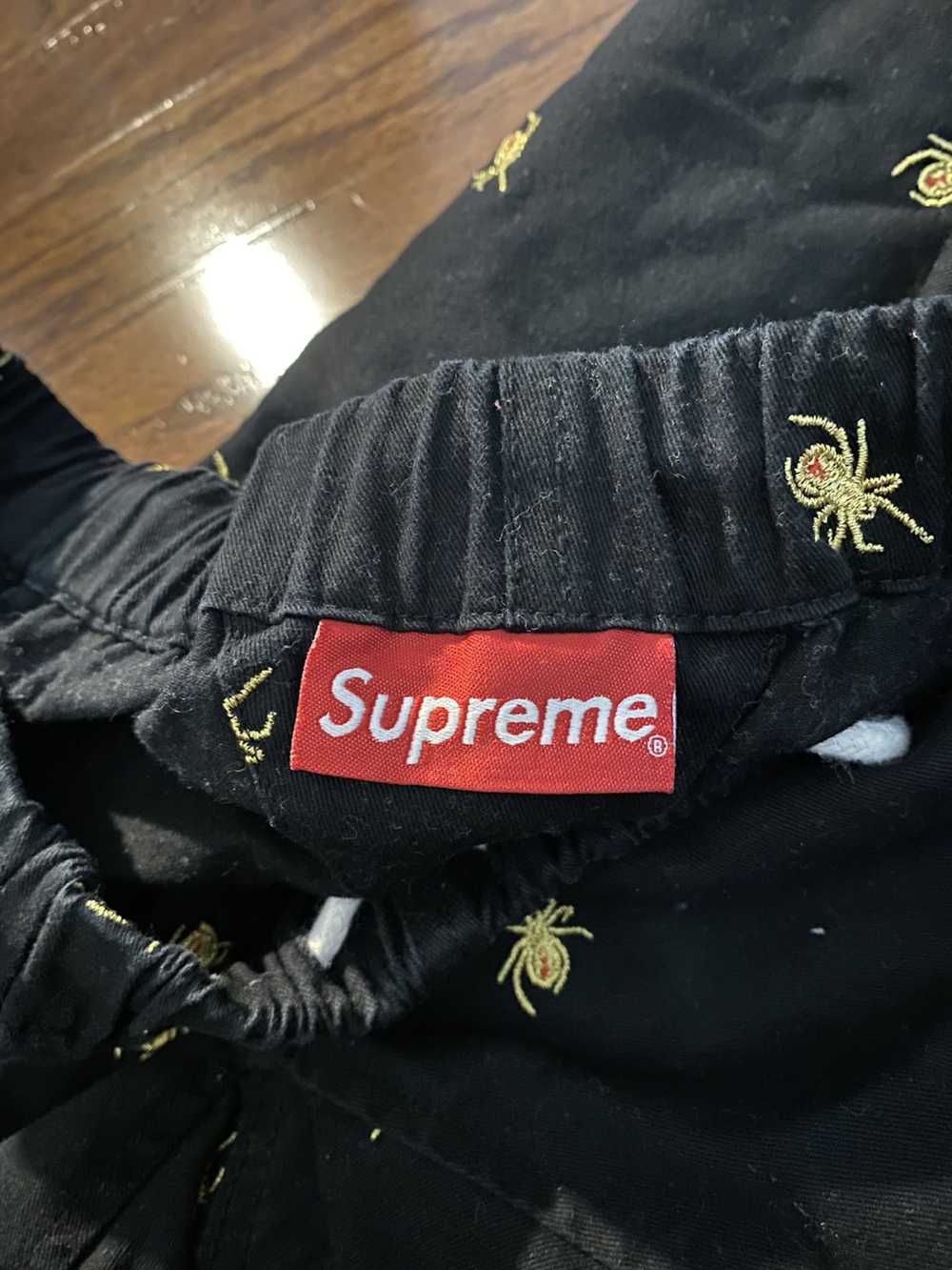 Supreme Embroidered Spider Pants - image 4