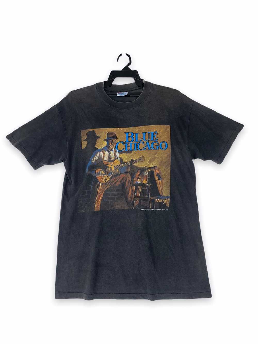 Band Tees × Vintage Vintage rare 1994 Blue Chicag… - image 1