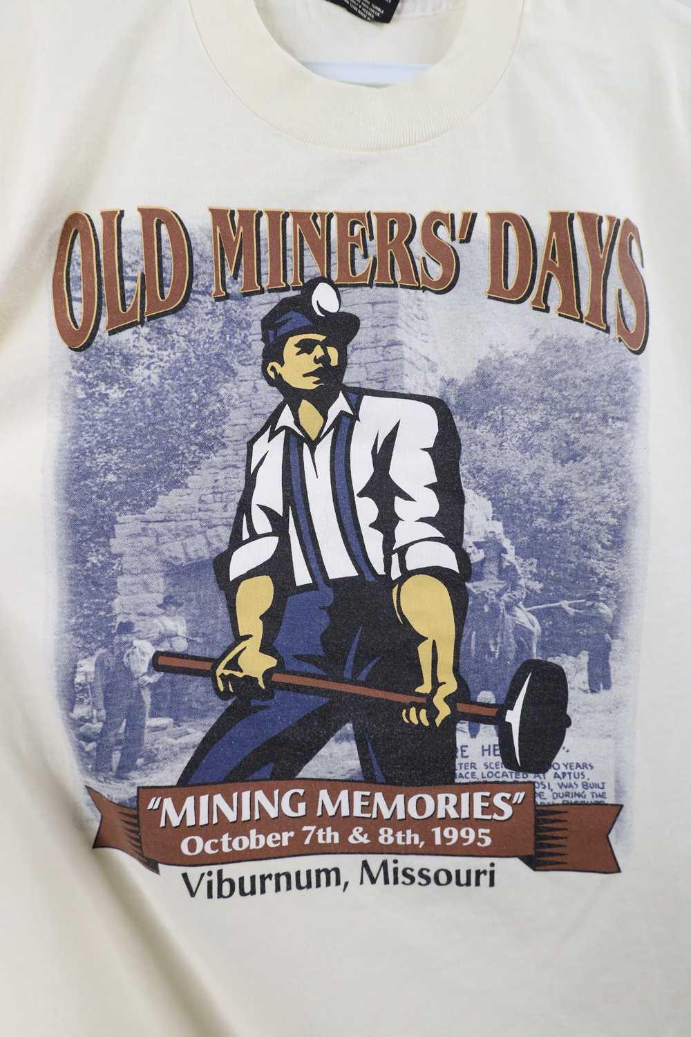 Vintage Vintage 90s Out Old Miners Days Mining T-… - image 4