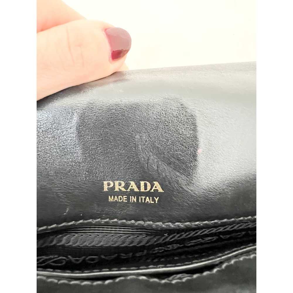 Prada Prada Milano Gold Chain Straps Quilted Velv… - image 10