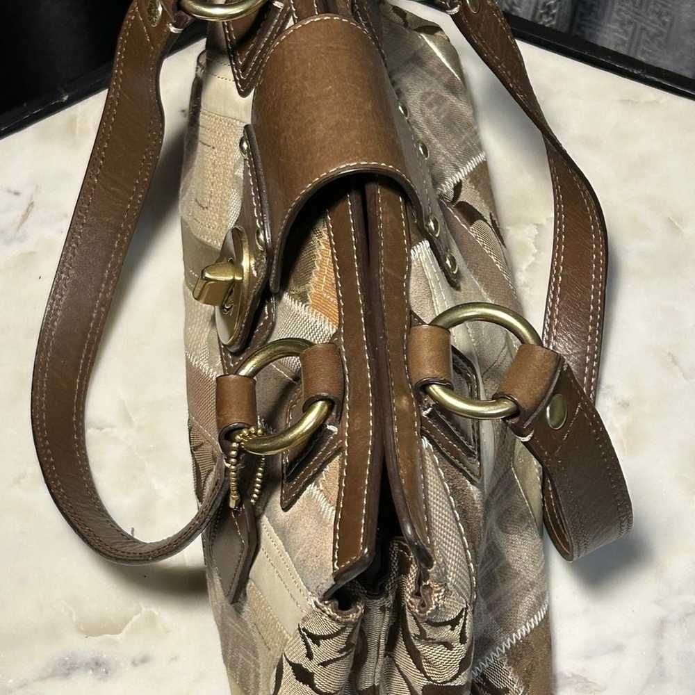 vintage Coach handbag purse - image 2