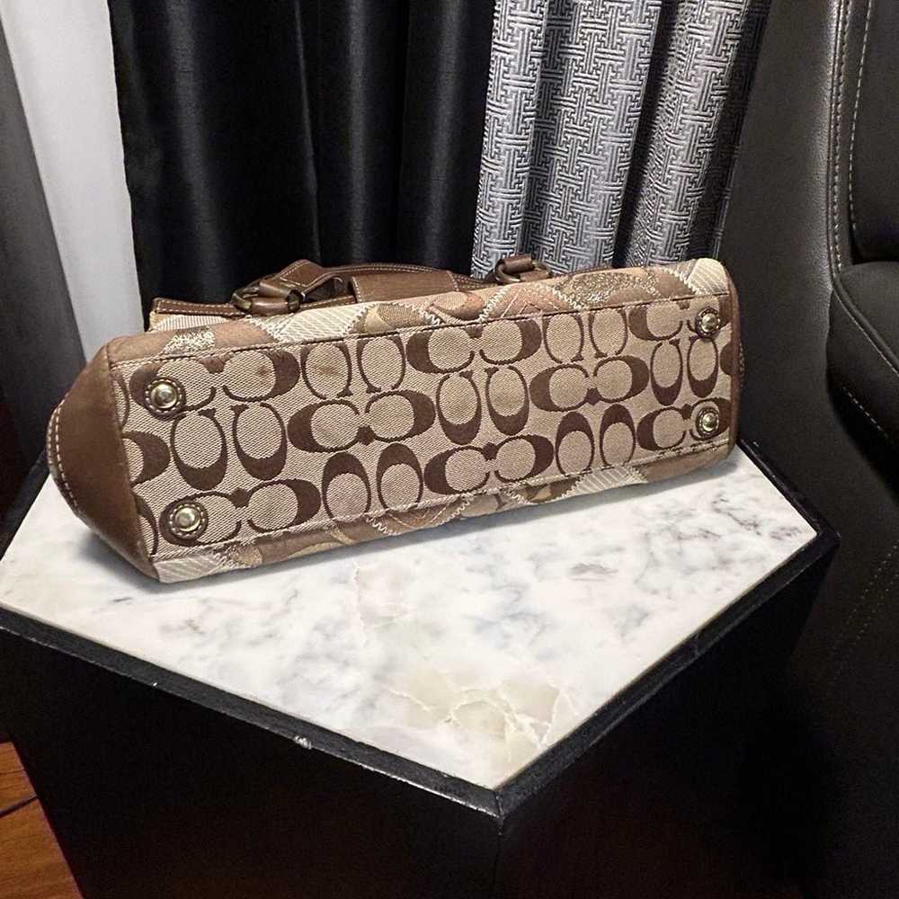 vintage Coach handbag purse - image 5