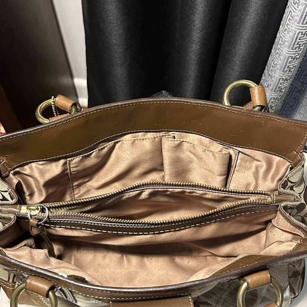 vintage Coach handbag purse - image 6
