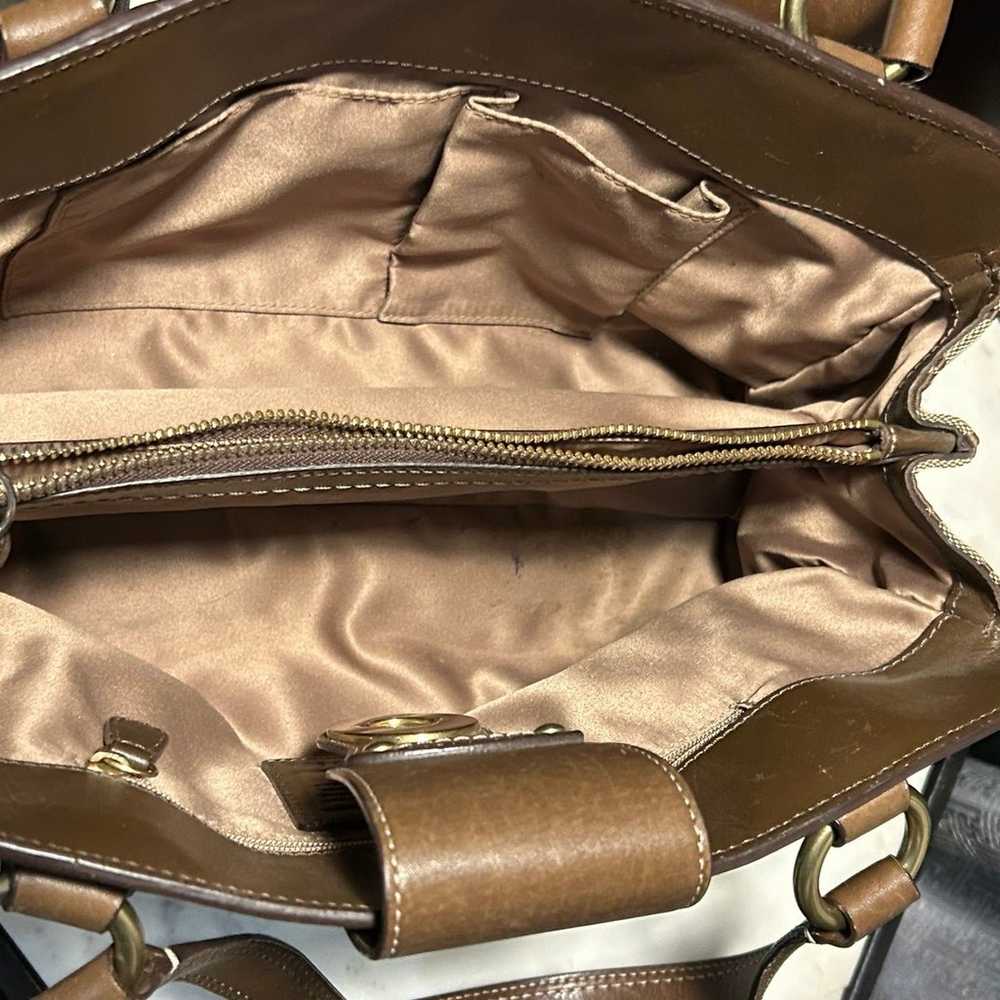 vintage Coach handbag purse - image 9