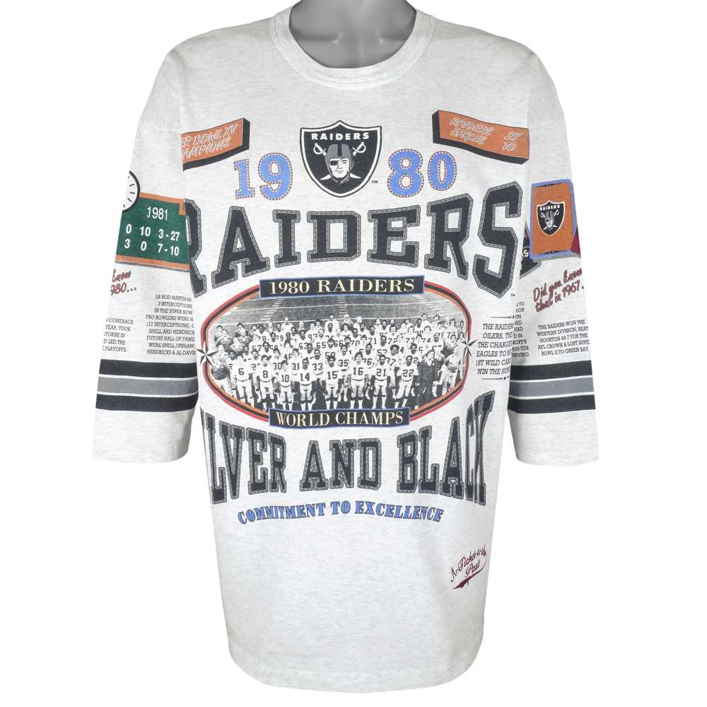 NFL (Long Gone) - Raiders Silver And Black World … - image 1