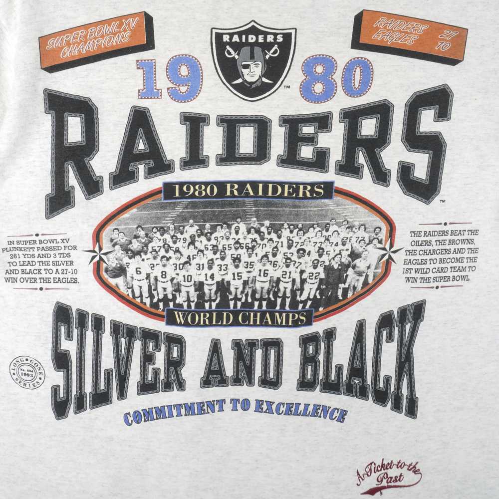 NFL (Long Gone) - Raiders Silver And Black World … - image 3