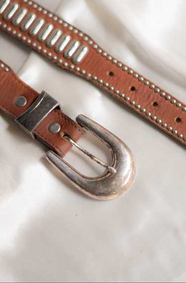 Vintage Western Brown Belt