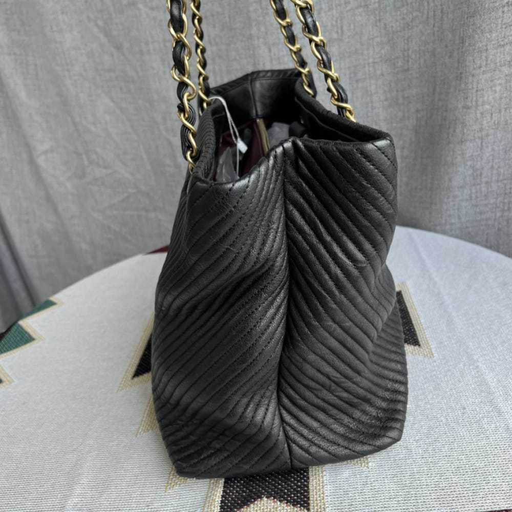 Chanel Classic Cc Shopping leather tote - image 6