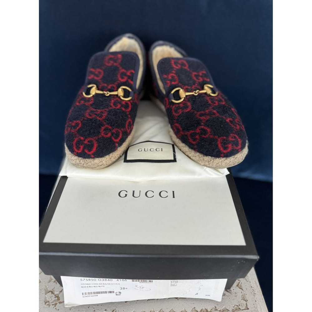 Gucci Princetown tweed flats - image 7