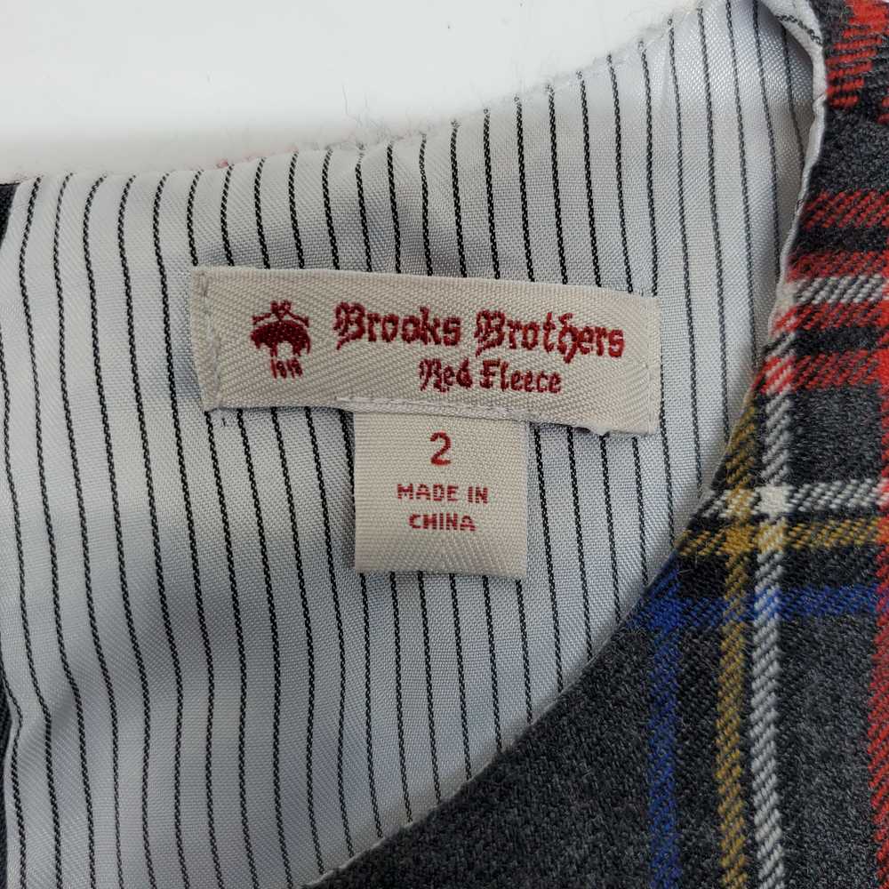 Brooks Brothers Plaid Short Sleeve Dress - image 3