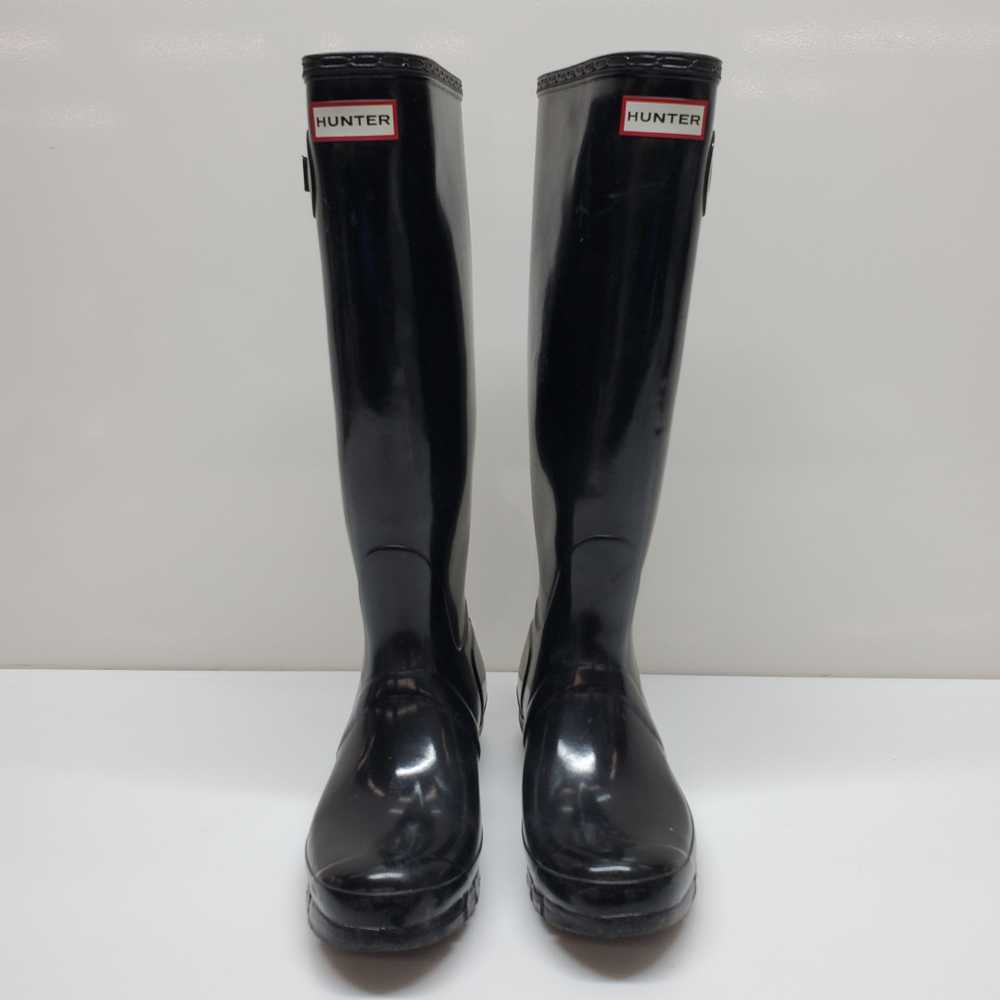 Hunter Original Gloss Tall Rain Boots Size 7M/8F … - image 1