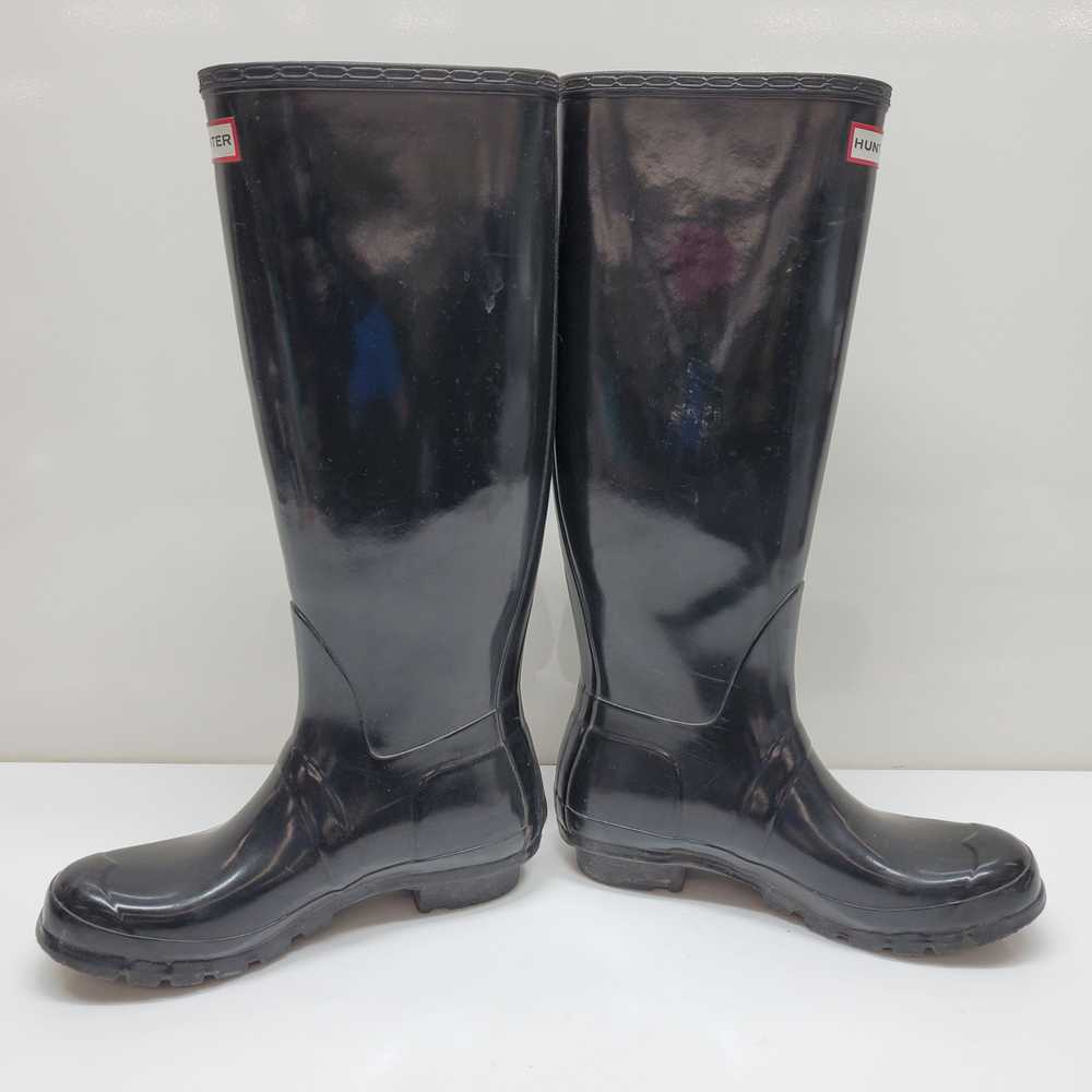 Hunter Original Gloss Tall Rain Boots Size 7M/8F … - image 3