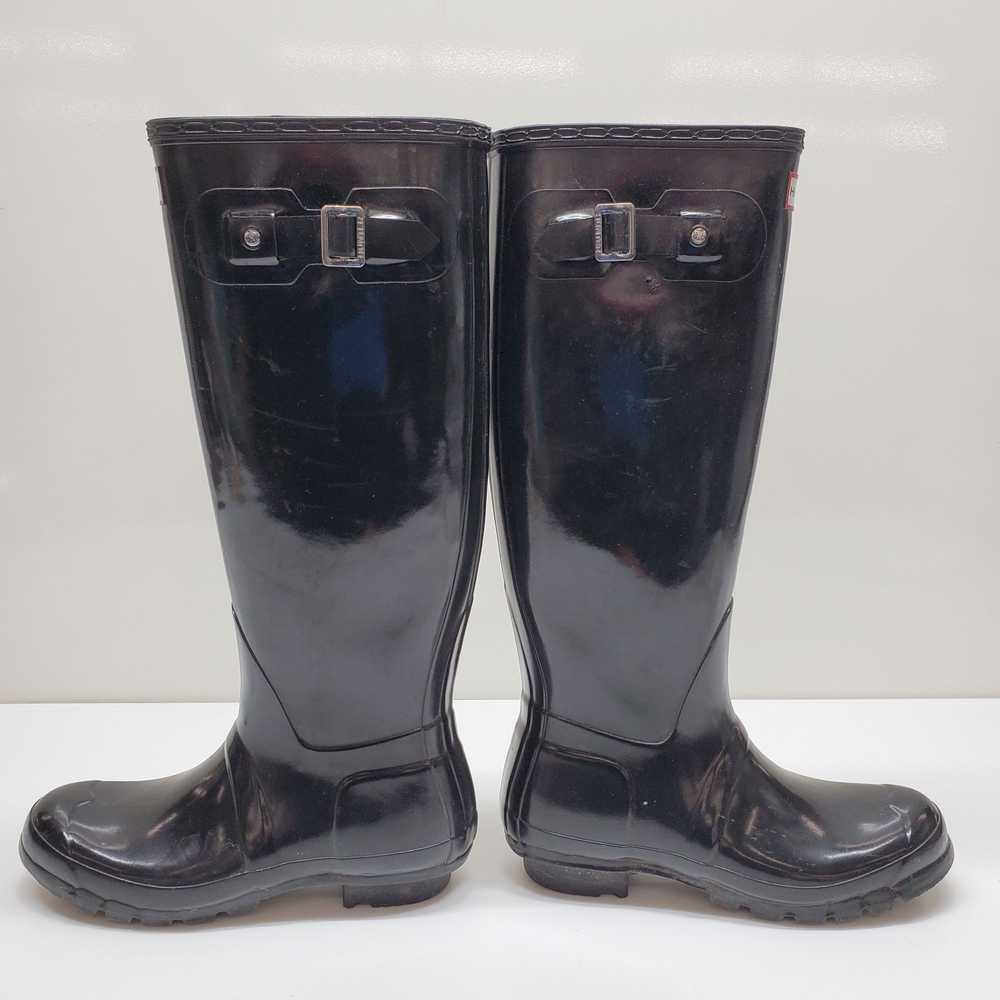 Hunter Original Gloss Tall Rain Boots Size 7M/8F … - image 4
