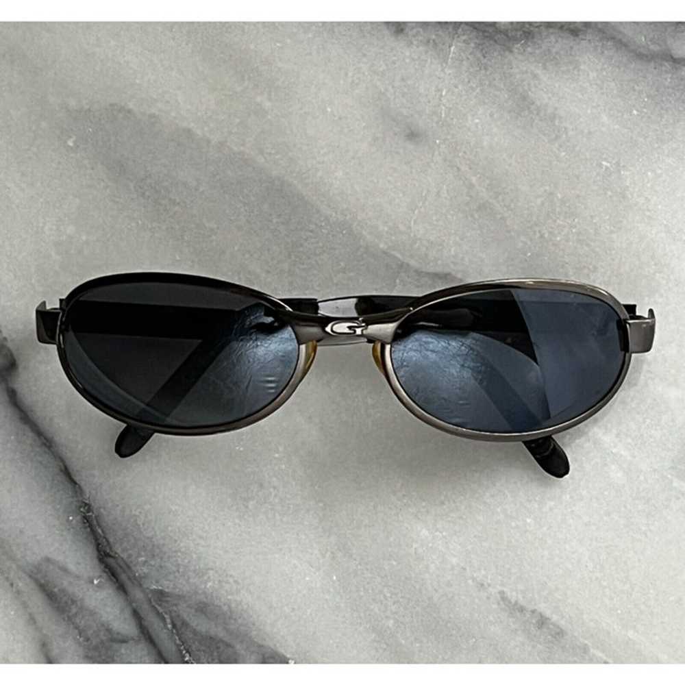 Vintage Gucci Sunglasses Tinted Black Metal - image 1
